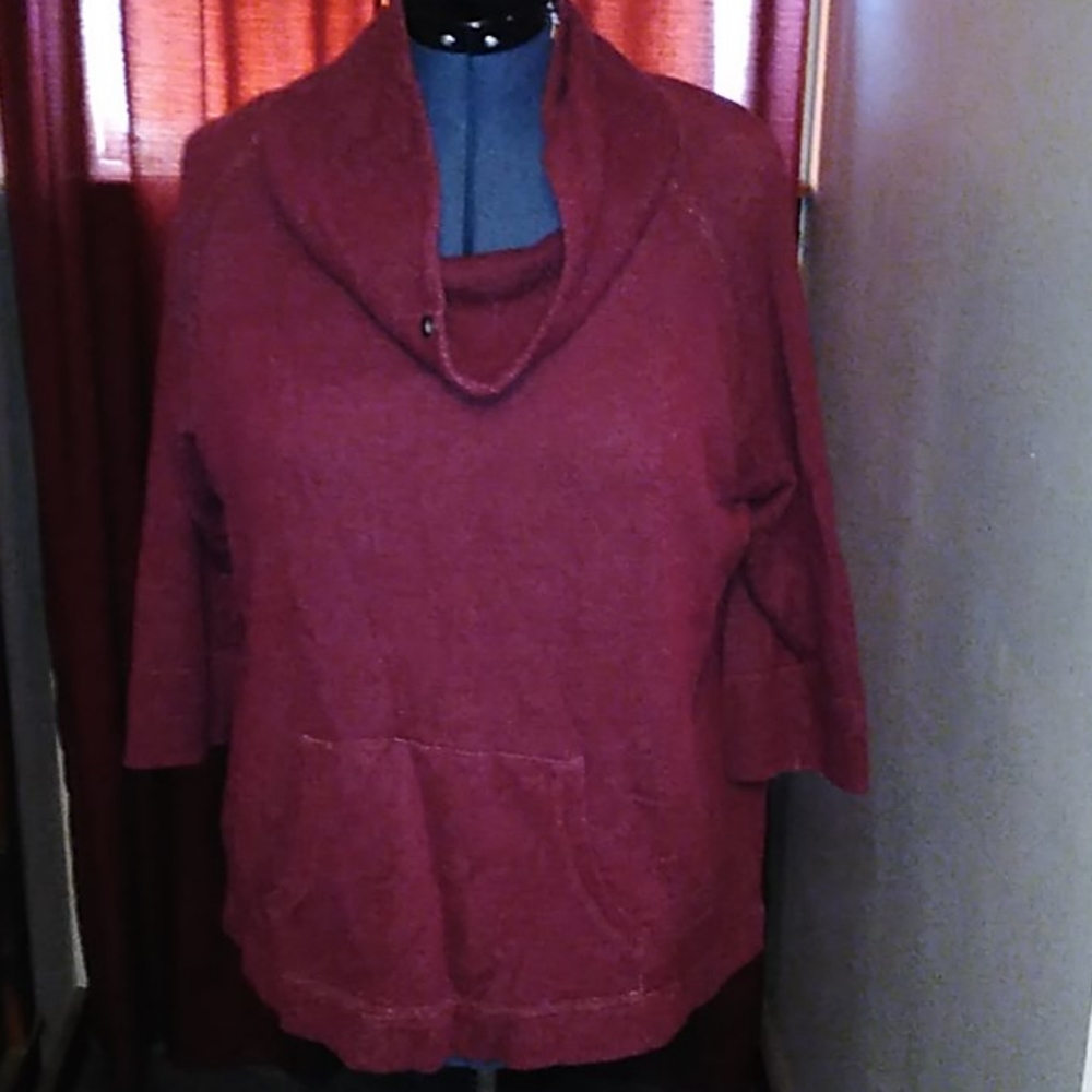 Eddie bauer cowl neck sweater